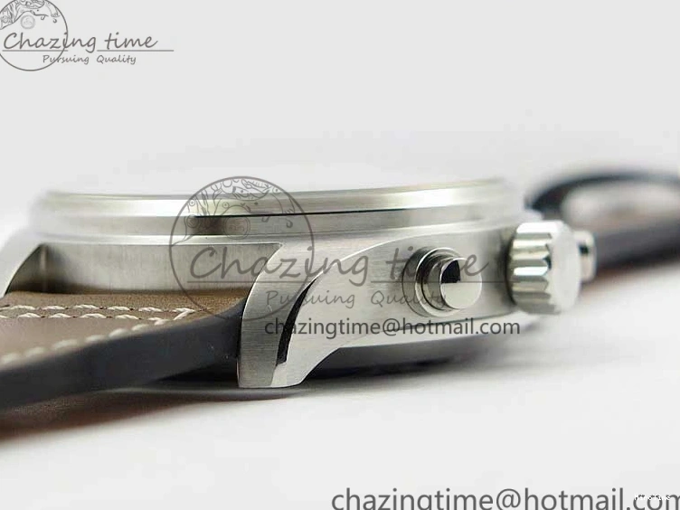 MIROTIME 0109 Pilot Chrono IW377726 ZF 1:1 Best Edition Green Dial on Brown Leather Strap A Trendsetting 7125